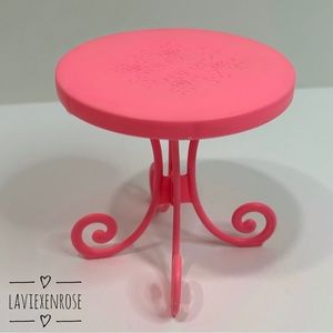 1975 Barbie Fashion Plaza Pink Table